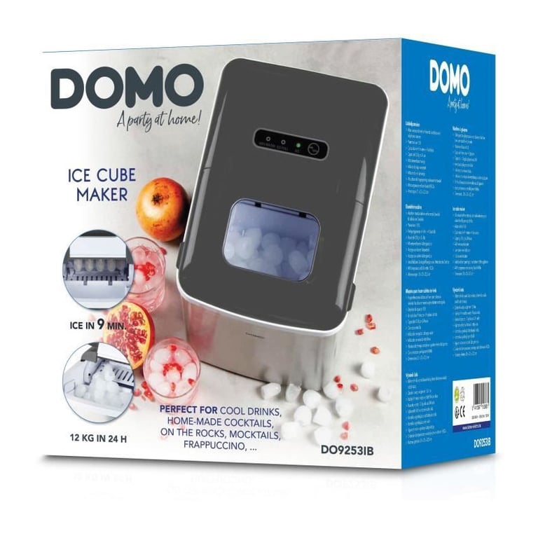 Machine à glaçons DOMO DO9253IB 1 8 litres Glaçons en 9 min - vue 5