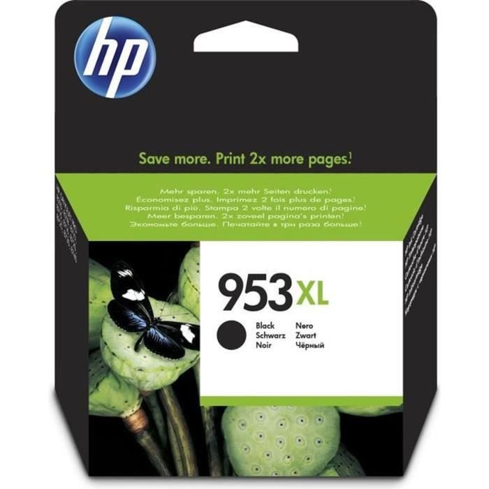 HP 953XL Cartouche d'encre noire grande capacité authentique (L0S70AE) pour HP OfficeJet Pro 8710/8 - Neuf