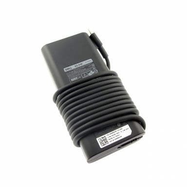 Cargador USB-C original de 65 W (fuente de alimentación) 2YK0F, M1WCF, JYJNW, HA65NM170, LA65NM170, enchufe USB-C.