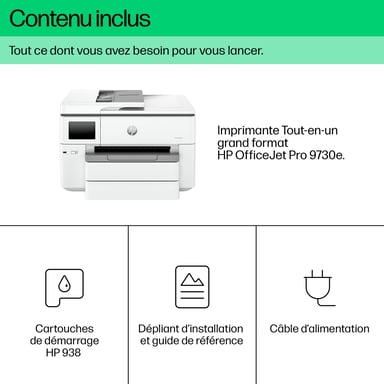 HP Officejet Pro 9730e Wide Format All-in-One