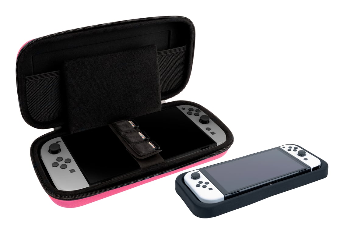 NACON SWITCHNEWPOUCHLPINK Boîtier robuste Nintendo Rose - Neuf