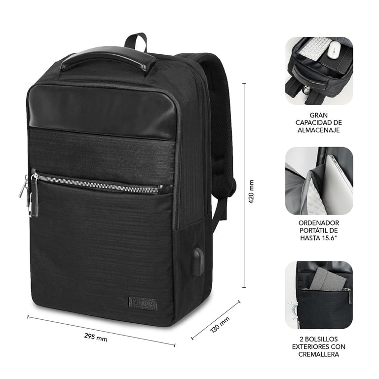 SUBBLIM MOCHILA BUSINESS V2 AP 16'' 40 6 cm 16 Sac à dos Neuf - vue 3