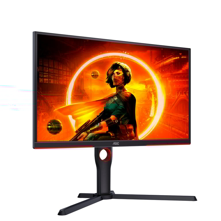 Ecran PC Gaming AOC 25G3ZMBK 24 5 VA FHD 0 5ms MPRT 240Hz HDMI DP Pivot Réglable en hauteur Adaptive Sync - vue 2