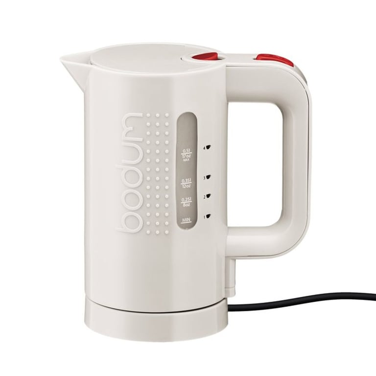 Bouilloire électrique sans fil BODUM Bistro 0,5 L 700 W Blanc 11451-913EURO - Neuf