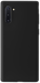 Coque en Gel de Silicone Doux pour Samsung Galaxy Note10, Noir satin