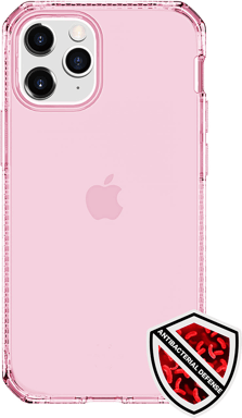 Custodia rinforzata iPhone 12 / 12 Pro Spectrum Clear Pink Itskins