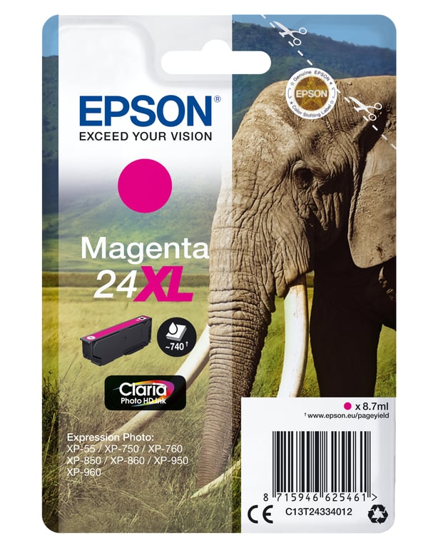 Epson WF 3000 7000 NÂº27XL Jaune - vue 2