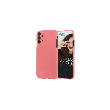 JAYM - Custodia in silicone rosa Soft Feeling per Samsung Galaxy A32 4G - Finitura in silicone - Ultra Soft Touch