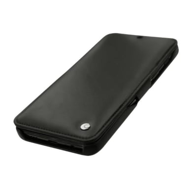 Funda de piel OnePlus 6 - Solapa horizontal - Negro - Piel lisa
