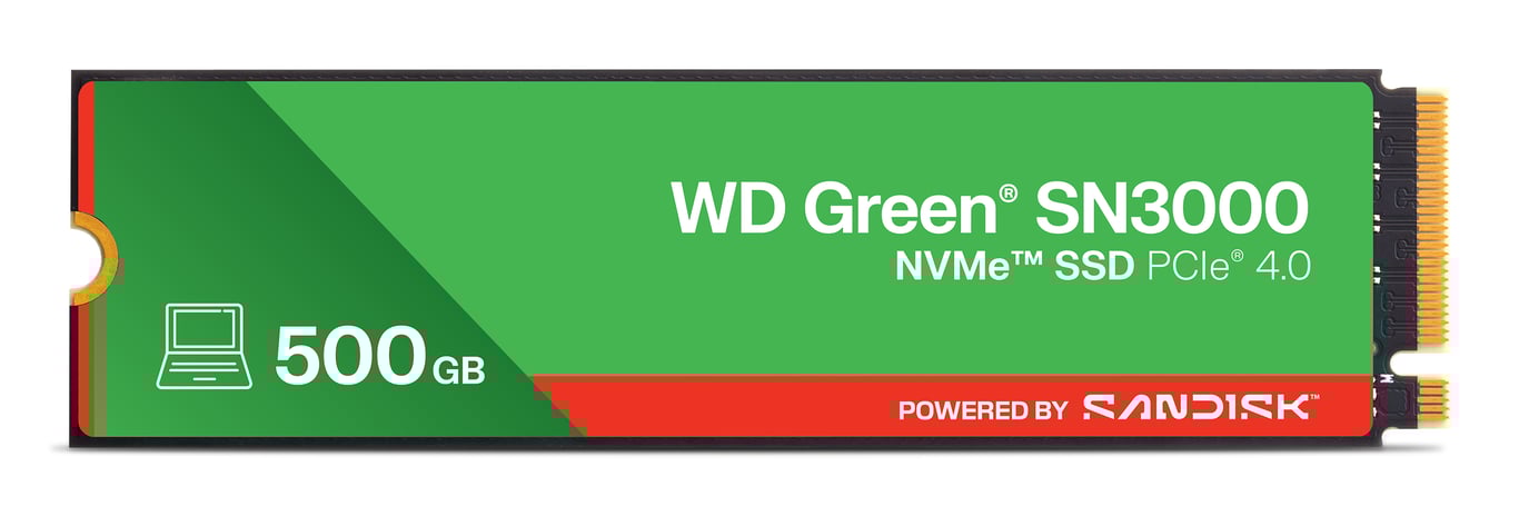 WESTERN DIGITAL WD SN3000 NVMe SSD 500Go .2 2280 Neuf