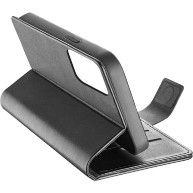 Cellularline Book Agenda - iPhone 15 Plus Elegancia y funcionalidad en una única solución - con tecnología antibacteriana Microban® integrada