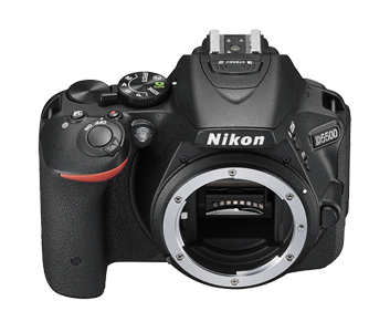 Nikon D5500 + AF-P 18-55 mm VR Kit fotocamera reflex 24,2 MP CMOS 6000 x 4000 pixel Nero