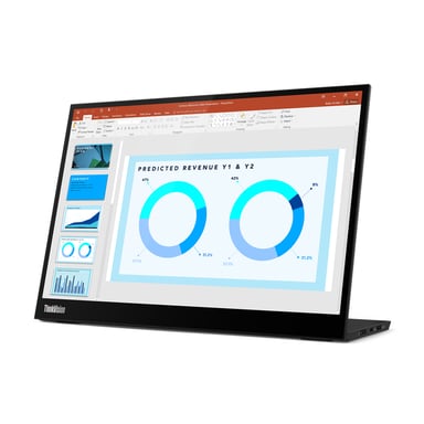 Lenovo ThinkVision M14d Display LED 35,6 cm (14'') 2240 x 1400 pixel 2.2K Nero
