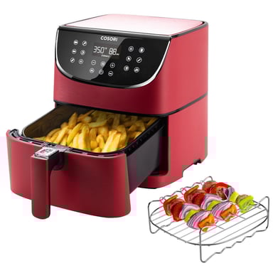 COSORI Freidora sin Aceite Premium Edition Chef Rojo 5,5 litros