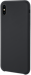Custodia morbida in silicone gel per Apple iPhone XS Max, nero satinato