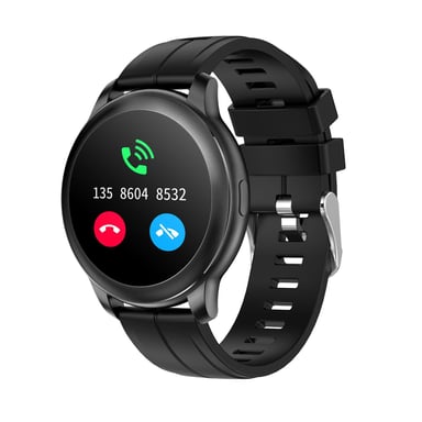 Celly TRAINERROUNDBK Relojes inteligentes y deportivos 4,29 cm (1.69'') Pantalla táctil Negro GPS (satélite)