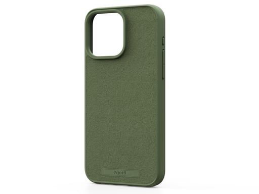 Njord byELEMENTS Suede MagSafe Case for iPhone 15 Pro Max, Olive