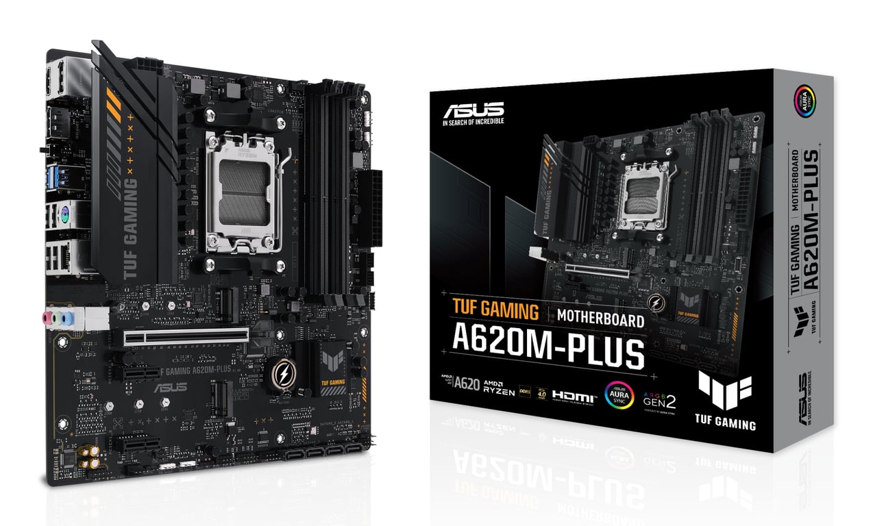 ASUS TUF GAMING A620M PLUS - vue 2