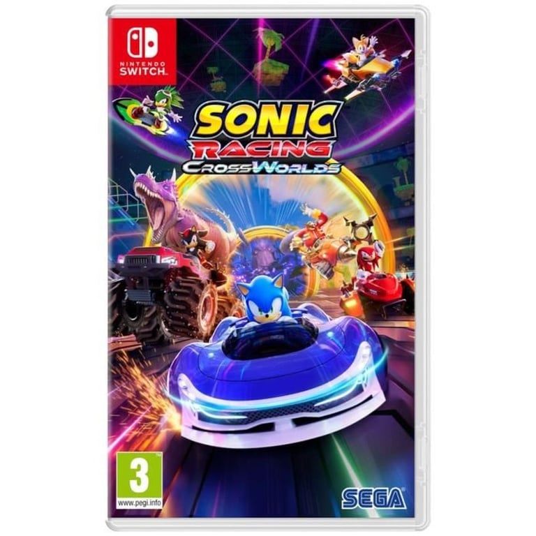 Sonic Racing : CrossWorlds - Jeu Nintendo Switch - Neuf
