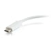 C2G 82409 station d'accueil USB 3.2 Gen 1 (3.1 Gen 1) Type-C Blanc