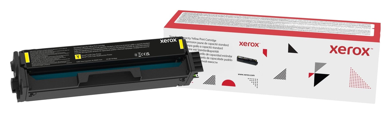 Xerox Cartouche de toner Jaune de Capacité standard Imprimante couleur C230multifonctions C235 1500 pages 006R04386