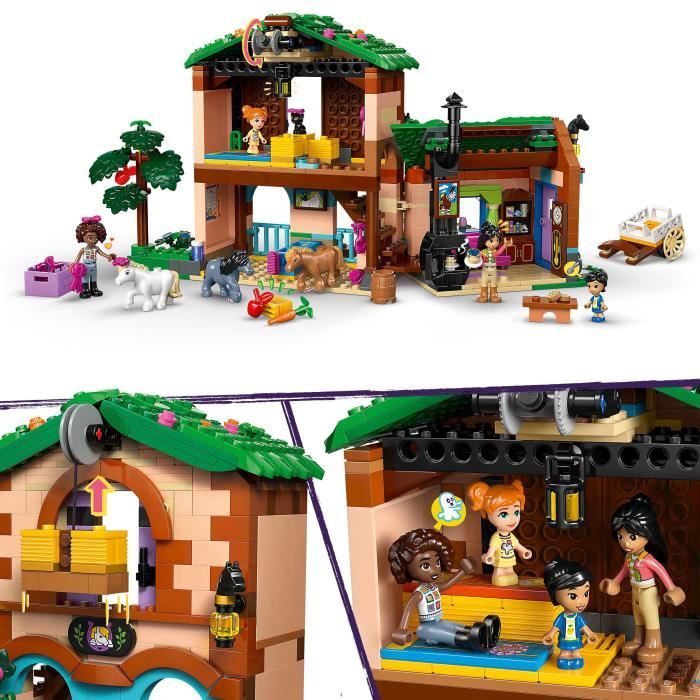 LEGO Friends Le Ranch et les écuries des poneys 42654 LEGO - vue 5