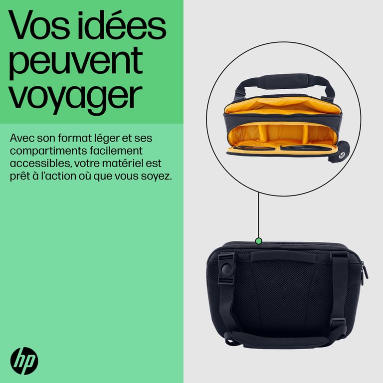 HP Sac mono bretelle pour ordinateur portable 13 3 pouces Creator Neuf - vue 3
