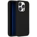 Accezz Coque Liquid Silicone avec MagSafe pour Apple iPhone 15 Pro - Noir
