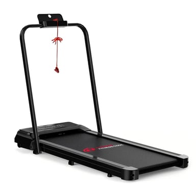 Cinta de correr Q2 Pro con pasamanos, velocidad 1-10 km/h - Negro