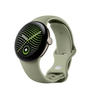 Pixel Watch 5 41 mm Bluetooth avec bracelet sport caoutchouc - vue 2