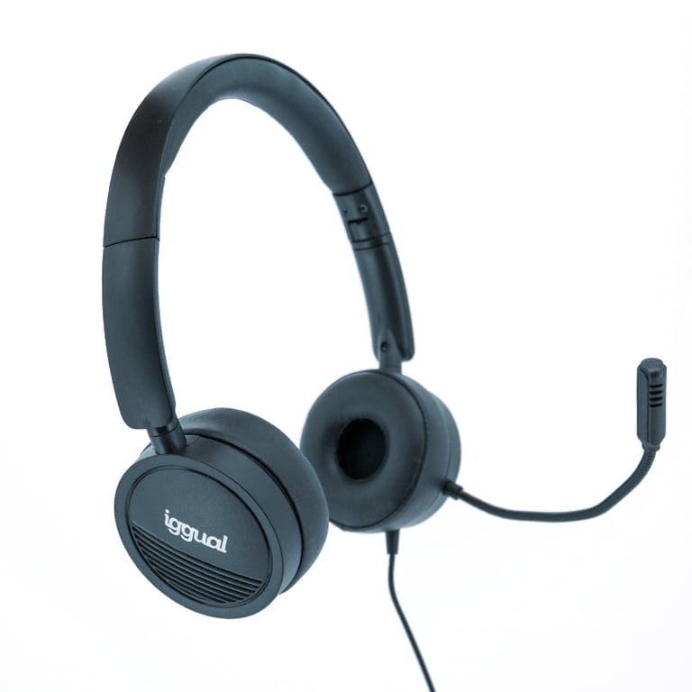 Casque Iggual IGG317075 – Écouteurs Filaire Arceau Gaming Avec Micro - vue 1