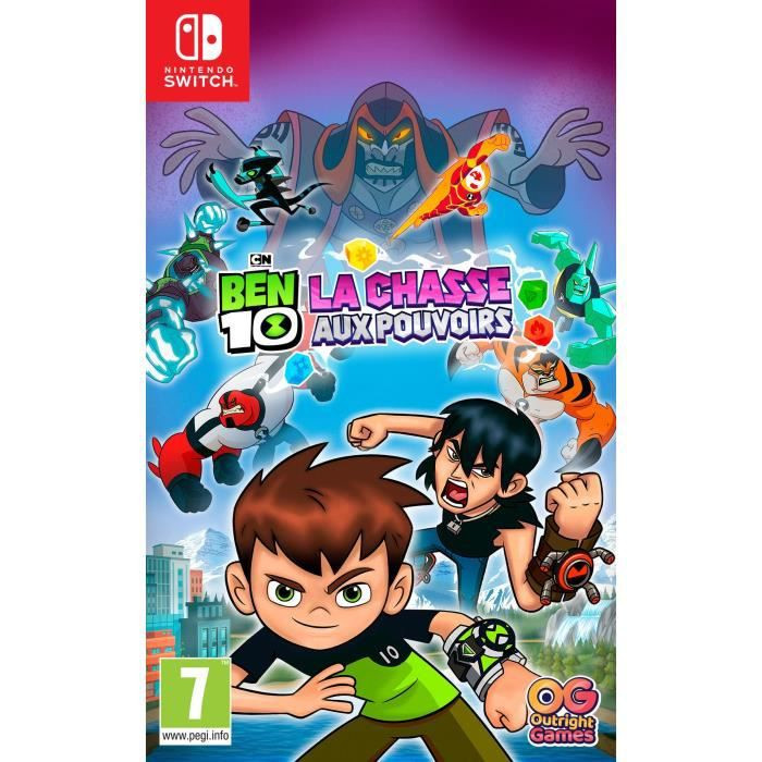 Ben 10 - La Chasse aux Pouvoirs Jeu Switch - Neuf