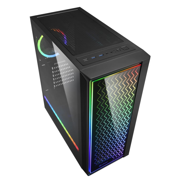 Sharkoon RGB LIT 200 Midi Tower Neuf - vue 2