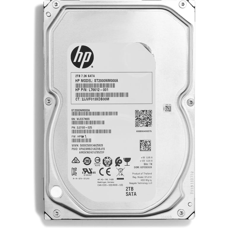 HP 7 200 trmin SATA 3 5 pouces Enterprise Neuf - vue 2