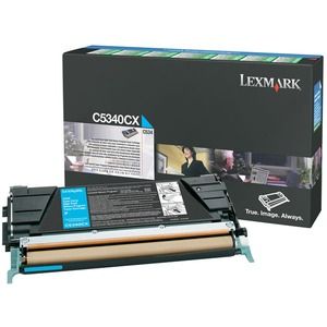 Lexmark Cartouche de toner à rendement extrêmement élevé 1 x cyan 7000 pages LCCP, LRP
