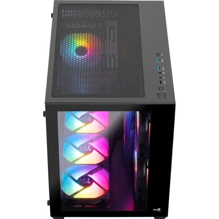 Boîtier PC AEROCOOL Dryft Mini G v1 Cube Format Micro ATX Sans alimentation Neuf - vue 3