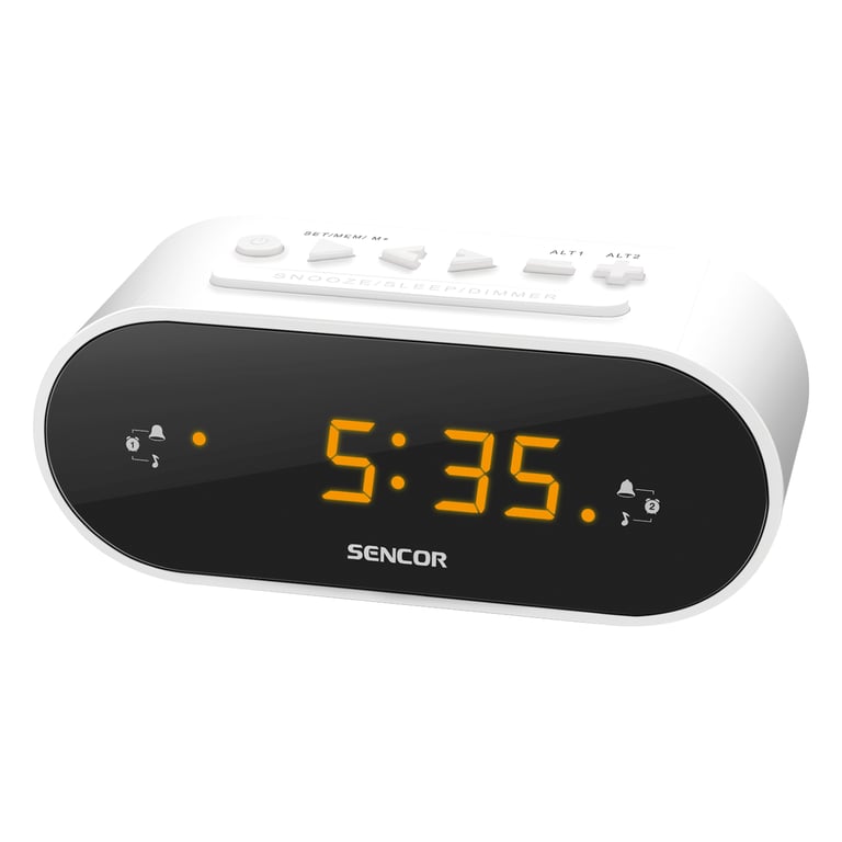 Sencor SRC 1100 Horloge Blanc - Neuf
