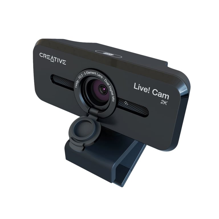 Creative Labs Creative Live! Cam Sync V3 webcam 5 MP 2560 x 1440 pixels USB 2.0 Noir - Neuf