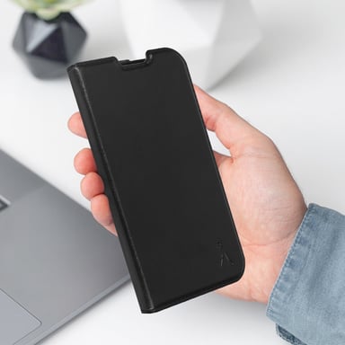Akashi ALTFIP13PMBLK funda para teléfono móvil 17 cm (6.7'') Folio Negro
