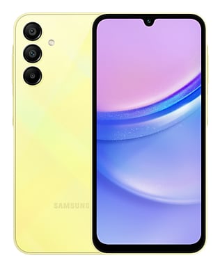 Galaxy A15 (4G) 128 GB, Amarillo