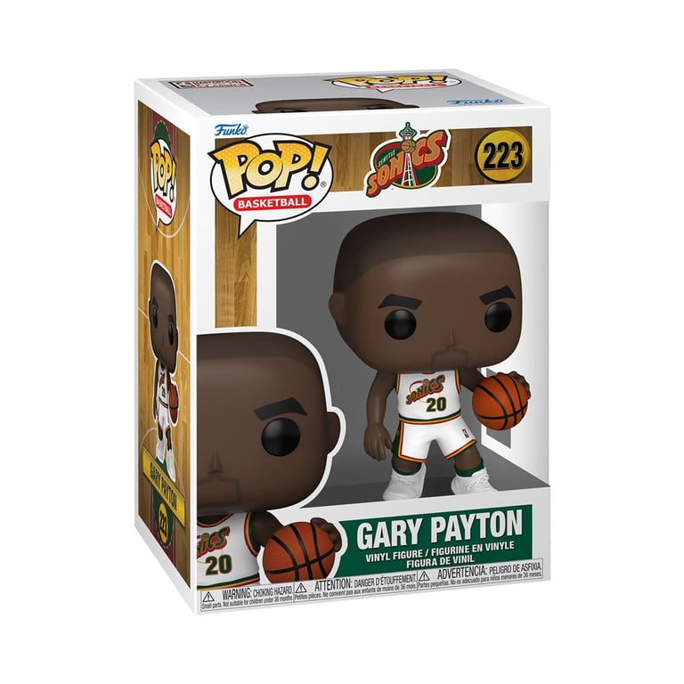 NBA Legends Figurine POP! Sonics Gary Payton 9 cm - vue 9
