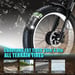 Vélo électrique KETELES K800, moteur 2000W, batterie 48V 23Ah, vitesse maximale 50 km/h, autonomie 100 km, pneus 26*4,0 pouces, noir et bleu.