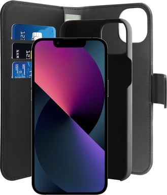 PURO PUROFOLIOMAGIP14MBK coque de protection pour téléphones portables Noir iPhone 14 Plus