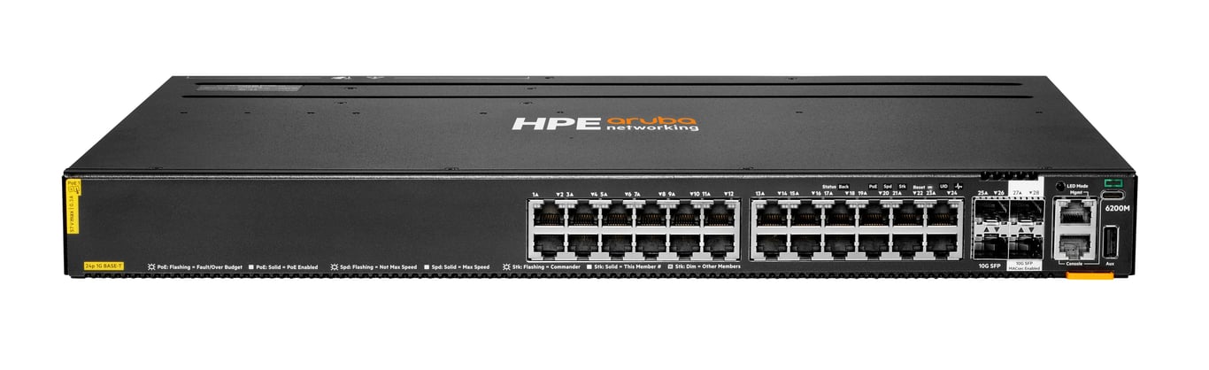 HPE Aruba Networking Géré L3 Gigabit Ethernet 101001000 Connexion Ethernet supportant 'alimentation via ce port PoE Neuf