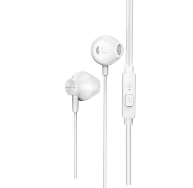 Philips TAUE101WT Casque Avec fil Ecouteurs Appels/Musique Blanc
