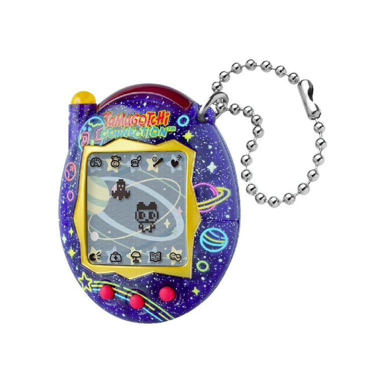 Tamagotchi Connection Neon Planet Bandai Animal virtuel interactif infrarouge 6 jeux 50 caractères - Neuf