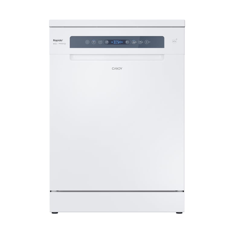 Lave-Vaisselle Candy CF5C6F0W – 60 cm, 15 Couverts, 46 dB, Pose Libre - vue 2