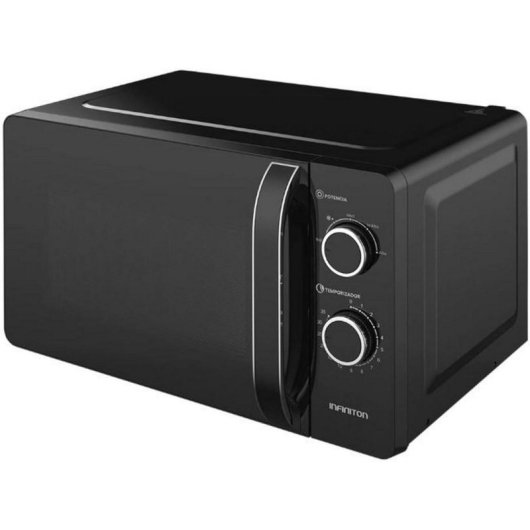 Microondas Infiniton MW-HB2070 20L 700W Temporizador 35min Función Descongelar Negro - Neuf — coloris Noir