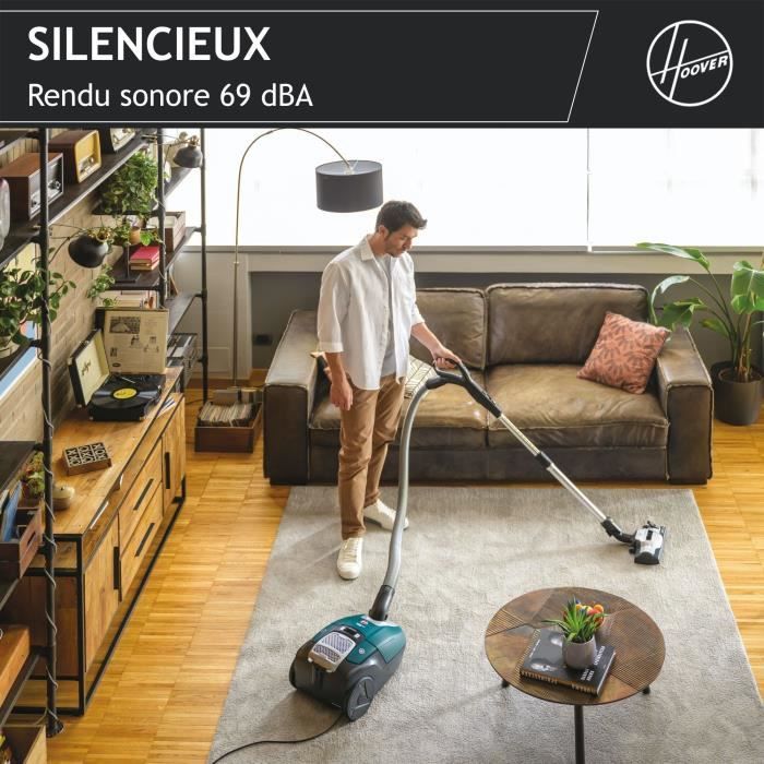 Aspirateur Traîneau Hoover HE530ALG – 850 W, 3,5 L, Filtration HEPA 13 - vue 6