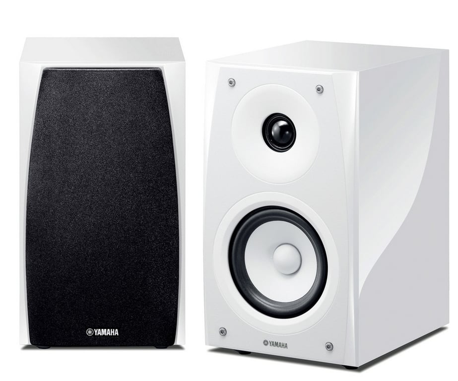 Enceinte bibliothèque YAMAHA NS BP182PW 2 voies Bass Reflex laquées blanches avec boomer de 12 cm et Tweeter à dôme de 3 cm - vue 2